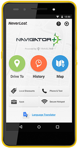 Neverlost Navigator+ - Hertz Car Rental