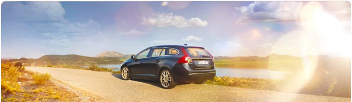Volvo V60 är bara en av våra populära hyrbilar på Hertz!