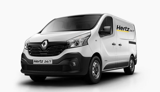 hertz hourly van hire
