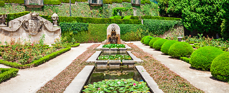 Cristal Palace Gardens in Porto, a top tourist spot in Portugal, perfect to explore by rental car