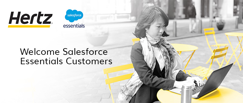 Salesforce.com Essential Welcome Page