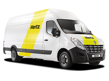 Hertz hourly hot sale van hire