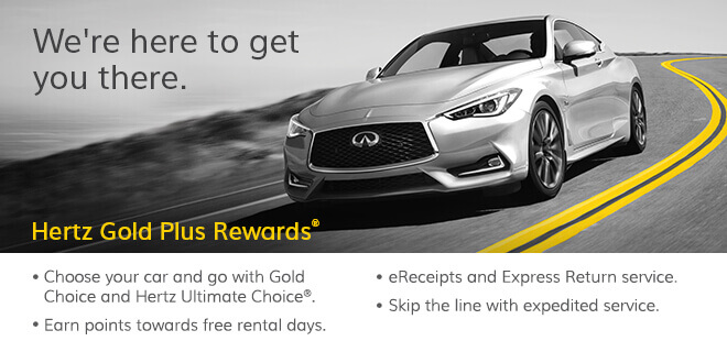 Gold Plus Rewards Business Rentals - Hertz