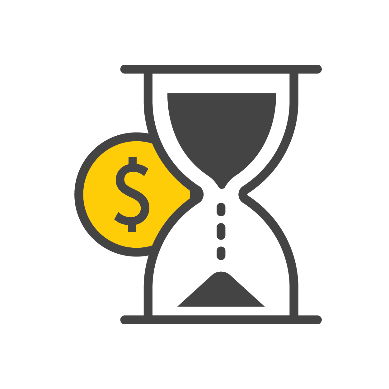 Money Timer Icon - Hertz