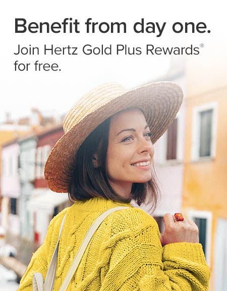 Get more with Hertz Gold Plus Rewards®