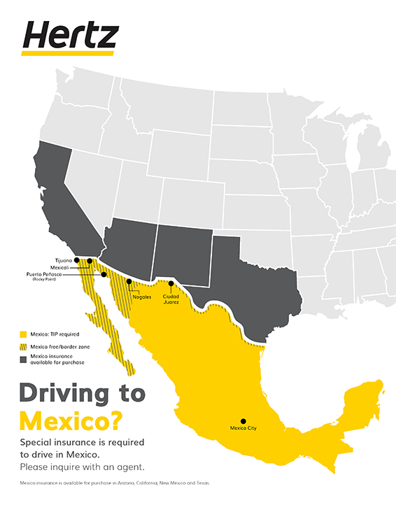 Mexico Road Trip Car Rentals - Hertz Rental Cars