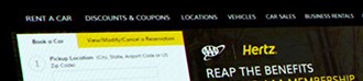 Accessibility Reservation System - Hertz Rental Cars
