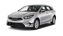 KIA CEED car rental in Glasgow International Airport